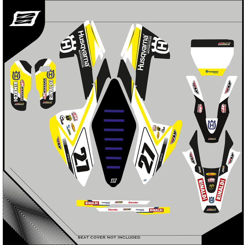 Custom graphics HUSQVARNA  CR 125 