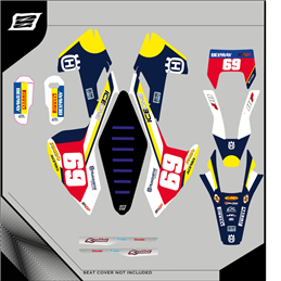 Custom graphics HUSQVARNA  CR 125 