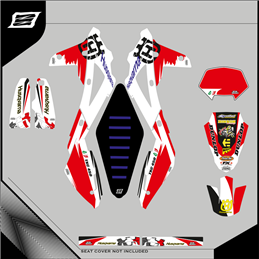 Custom graphics HUSQVARNA  CR 150 