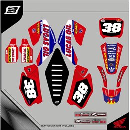 Grafiche personalizzate HONDA CR 250-GRFK-188-Rimotoshop