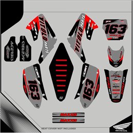 Grafiche personalizzate HONDA CR 250-GRFK-188-Rimotoshop