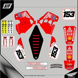 Grafiche personalizzate HONDA CR 250-GRFK-188-Rimotoshop