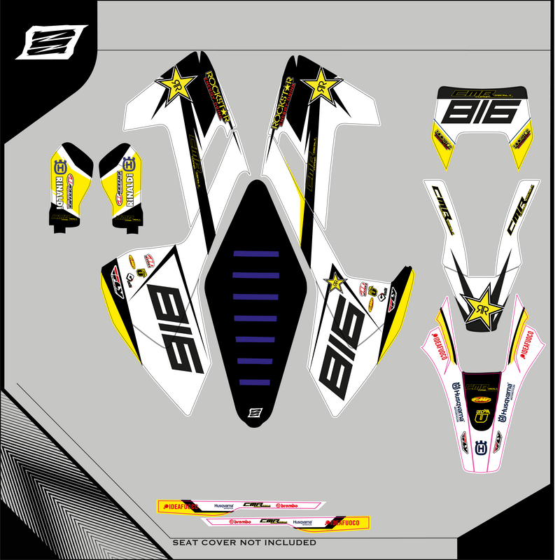 Custom graphics HUSQVARNA  CR 430 