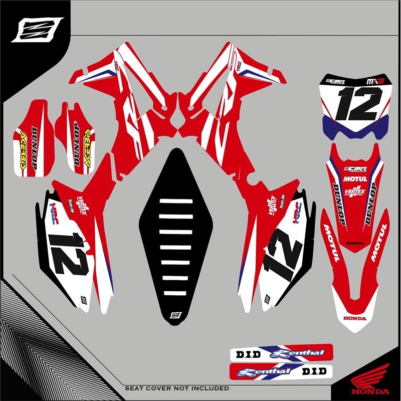 Graphiques personnalisés HONDA CRF 250 R--GRFK-190-Rimotoshop