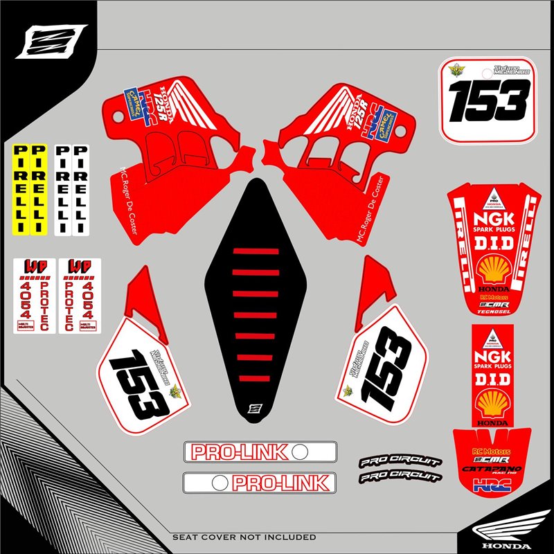 Custom graphics HONDA  CRF 450 R 