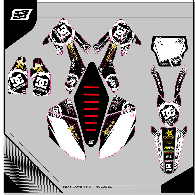 Custom graphics HONDA  CRF 450 RX 