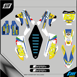 Custom graphics TM RACING  EN/MX 125 CROSS