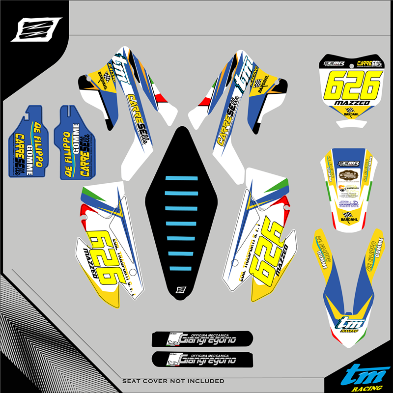 Custom graphics TM RACING  EN/MX 250 F CROSS