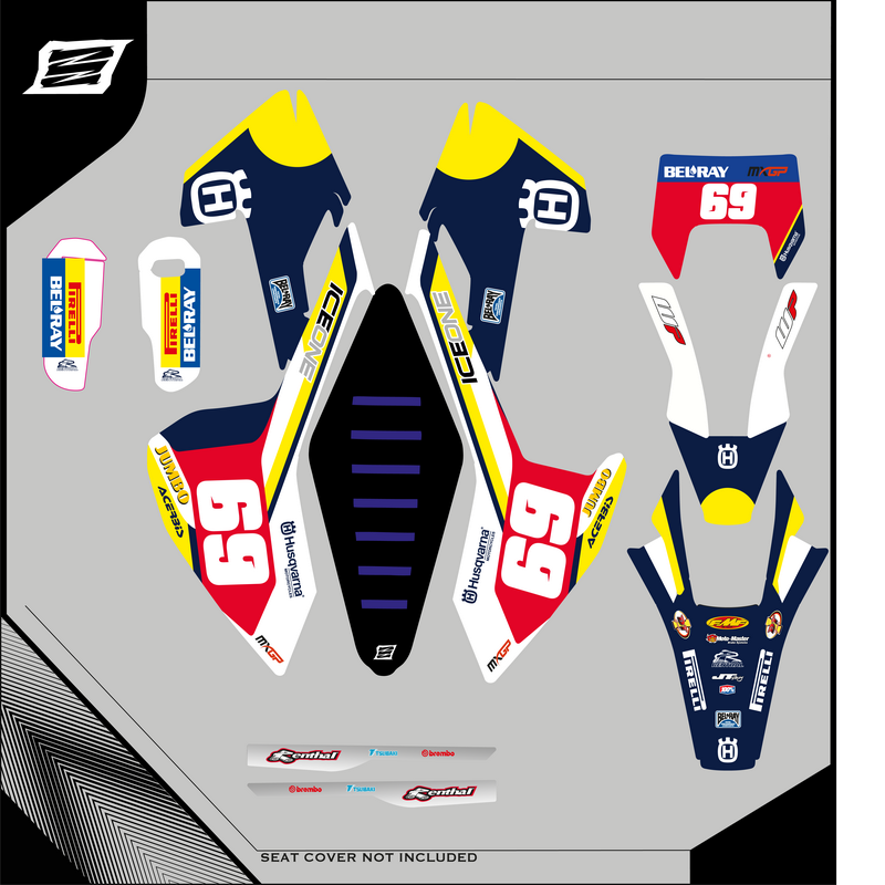 Custom graphics HUSQVARNA  FC 501 