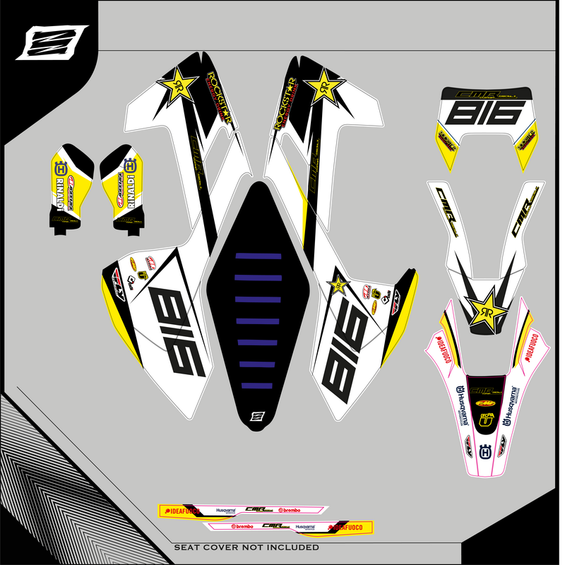 Grafiche personalizzate HUSABERG FC 550 Motocross-GRFK-274-Rimotoshop