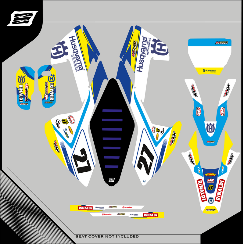 Custom graphics HUSQVARNA  FE 250 