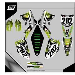 Graphiques personnalisés KAWASAKI KX 100 CROSS--GRFK-326-Rimotoshop