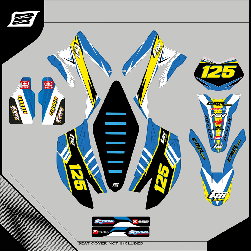 Grafiche personalizzate TM RACING SM R 125 Tipo di