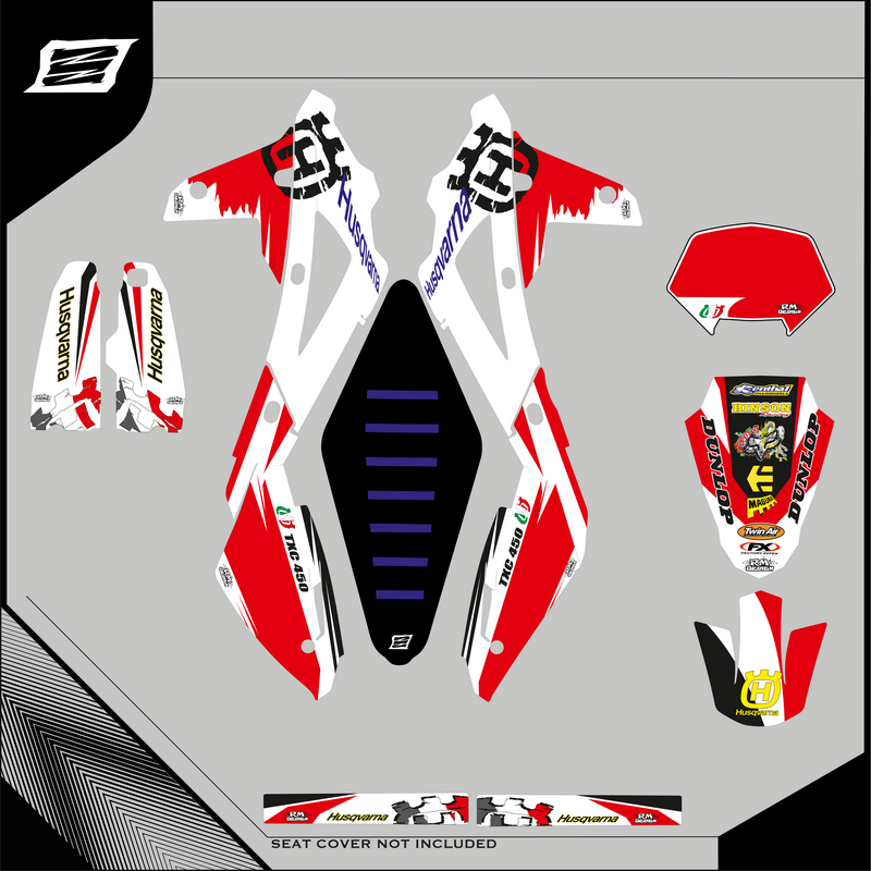 Custom graphics HUSQVARNA  TE 449 