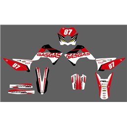 Grafiche personalizzate GASGAS EC 250 F-GRFK-174-Rimotoshop