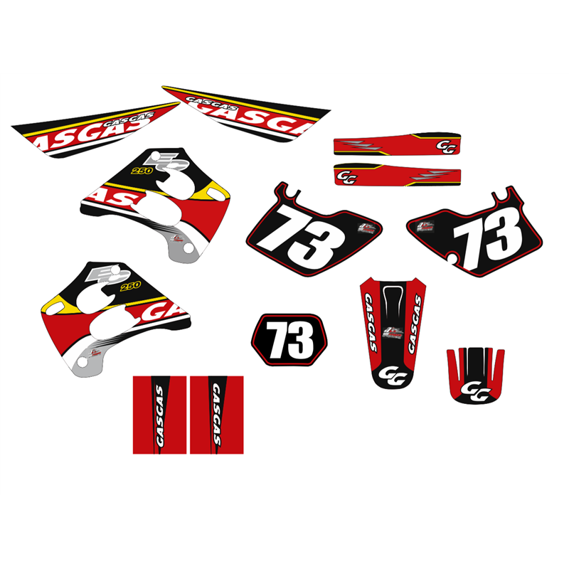 Custom graphics GASGAS MC 125 