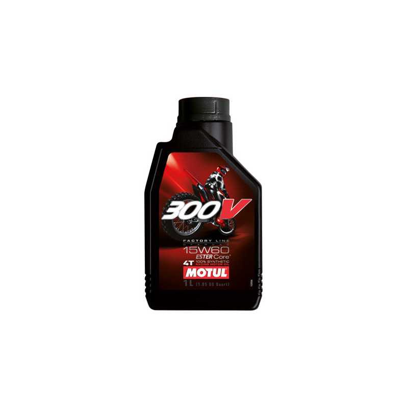 huile moteur Motul 300V OFF ROAD 15W60 - 1 lt--ML104137-Motul