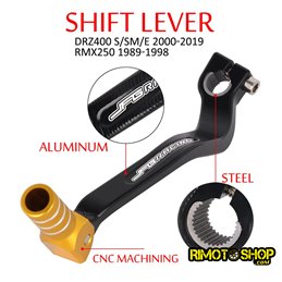 Levier de pédale de échange Suzuki DRZ400 S/SM-E 2000-2019-RMT_A049-RiMotoShop