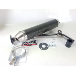 APRILIA MX 125 GIANNELLI Silenziatore carbonio 2T fondello