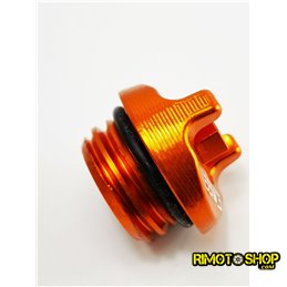 Tappo carico olio KTM 125 EXC 03-17 arancione-200.020.003-RiMotoShop