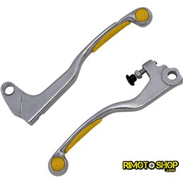 Pair of brake and clutch levers Competition SUZUKI RM125/250