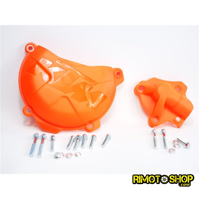 Clutch crankcase cover and water pump Ktm 250 EXC-F