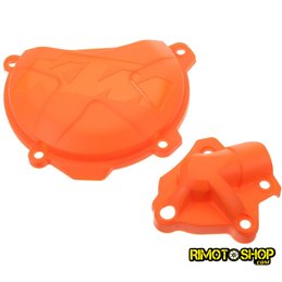 Clutch crankcase cover and water pump Ktm Freeride 350