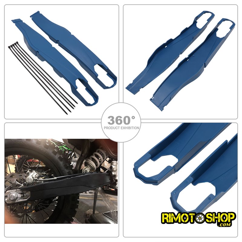 Swingarm protection plastics Husqvarna FC450 2014-2020-PDLV-028-RiMotoShop Swingarm protection plastics Husqvarna FC450 2014-2020-PDLV-028-RiMotoShop