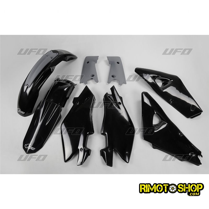 Kit plastiche HUSQVARNA Wr250 e wr125 del 2005 Nere-HUKIT601001-RiMotoShop