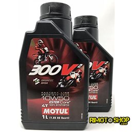 Olio motore Motul 300V2 Off road racing - 1 lt