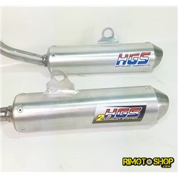 Exhaust Silencer HGS for Suzuki RM 125 2001-2012-SLX125RM-RiMotoShop