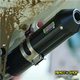 Silenziatore Scarico BUD Racing per Yamaha YZ 80 1993-2001-TU85YZ-RiMotoShop