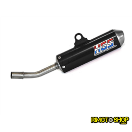 Silencioso de escape HGS per Yamaha YZ 125 2005-2022-SLX125YZ05-RiMotoShop