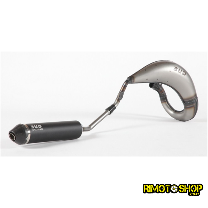 Scarico completo BUD Racing carbonio Aprilia SX 50 2010-2022-POT50DE|RiMotoShop Scarico completo BUD Racing carbonio Aprilia SX 50 2010-2022-POT50DE|RiMotoShop