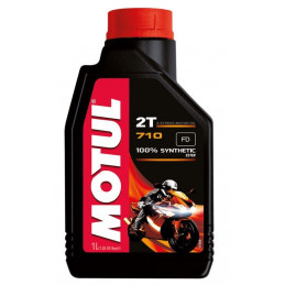 huile miscela Motul 710 OFF ROAD 2t 1 lt--ML104034-Motul