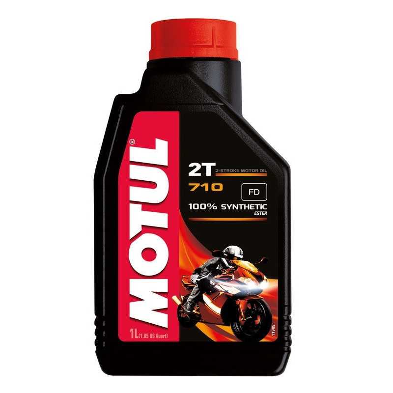 huile miscela Motul 710 OFF ROAD 2t 1 lt--ML104034-Motul