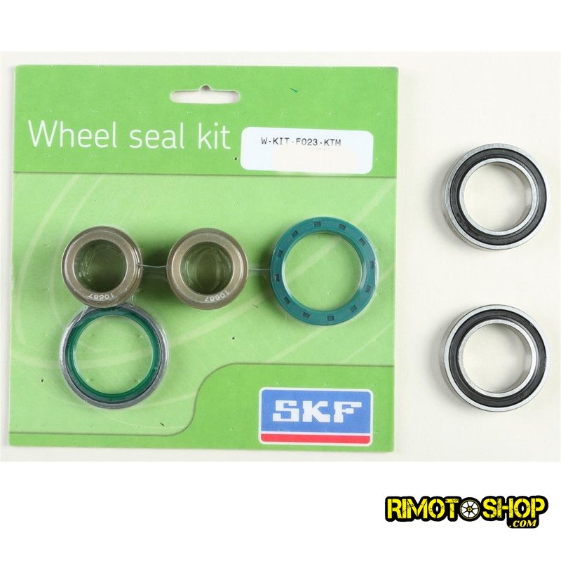 wheel seals kit with spacers and bearings front GASGAS MC125
