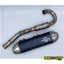 YAMAHA YZ 250F 16-17 Expansion exhaust with SILENCER exhaust Alu-Inox