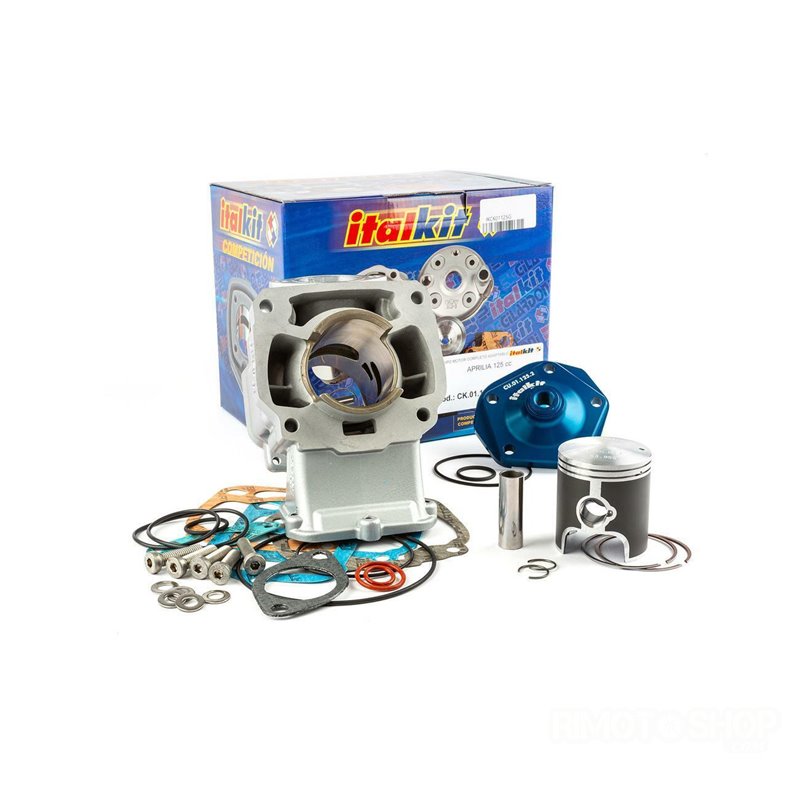 Cilindro con pistone e guarnizioni per Aprilia RX 125 1995-2001 Cilindro con pistone e guarnizioni per Aprilia RX 125 1995-2001