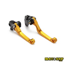 Pair of CNC brake and clutch levers Suzuki RM125