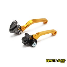 Pair of CNC brake and clutch levers Suzuki RM125