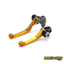 Pair of CNC brake and clutch levers Suzuki RM250