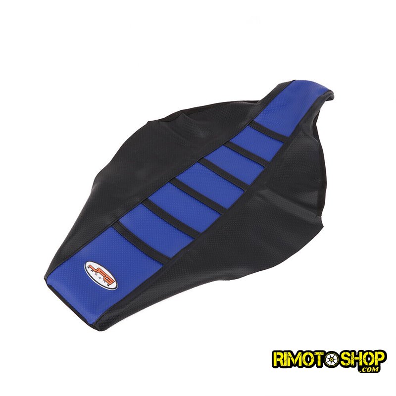 Blue and black zebra seat cover Yamaha YZ250 1996-2001-JFG.