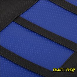 Blue and black zebra seat cover Yamaha YZ250 1996-2001-JFG.