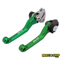 Pair of CNC brake and clutch levers Kawasaki KX65