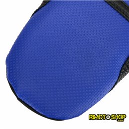 Blue and black zebra seat cover Yamaha YZ250F 2010-2013-JFG.