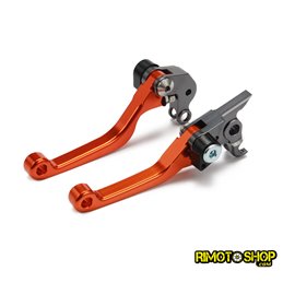 Par de manetas de freno y embrague CNC KTM 125 SX 2005-2008-JFG.