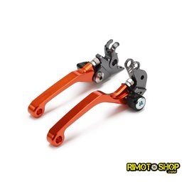 Pair of CNC brake and clutch levers KTM 125 SX 2005-2008-JFG.