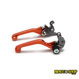 Pair of CNC brake and clutch levers KTM 125 SX 2005-2008-JFG.