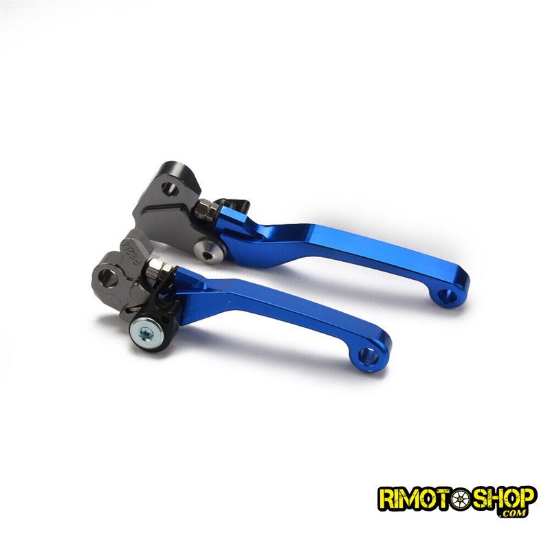 Par de manetas de freno y embrague CNC Yamaha YZ125 YZ250 2001-2007-JFG.